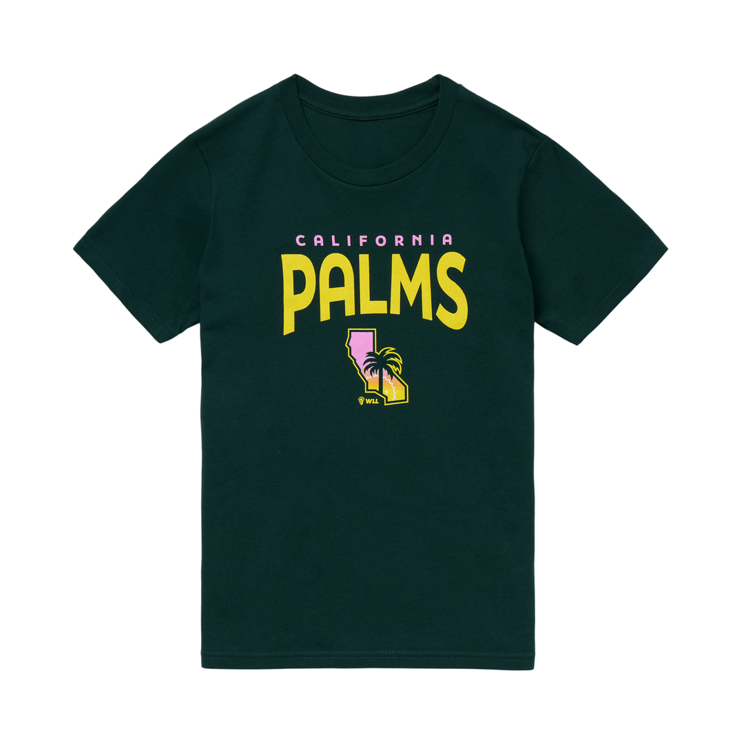 WLL California Palms Logo Tee - Youth