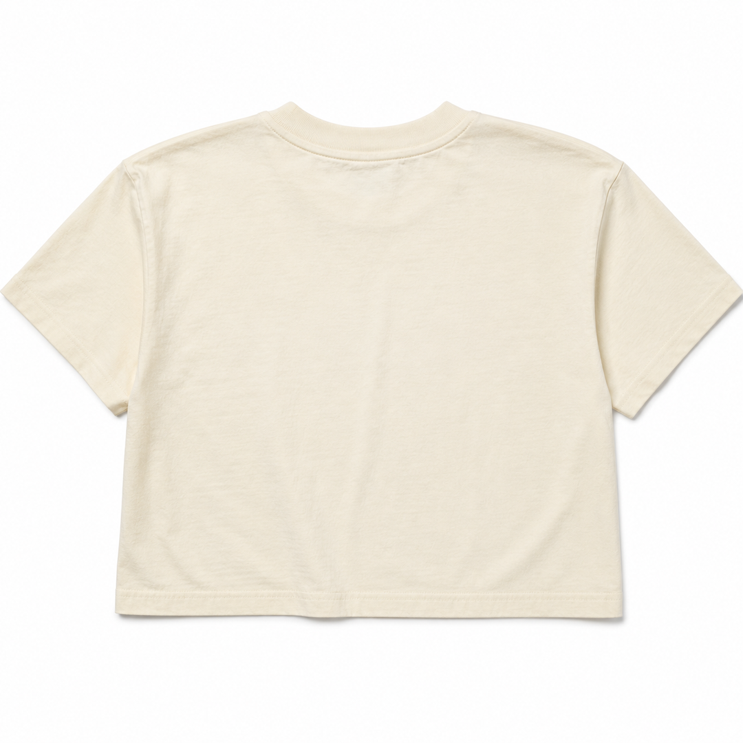 WLL x RE Play Loud Crop Tee
