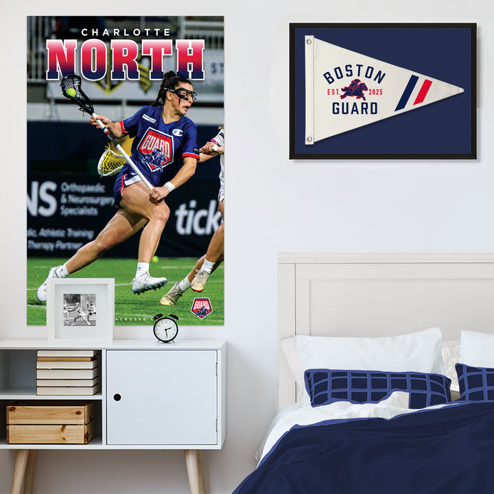 Boston Guard Retro Canvas Pennant