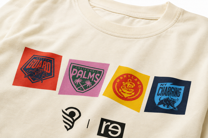 WLL x RE Play Loud Crop Tee