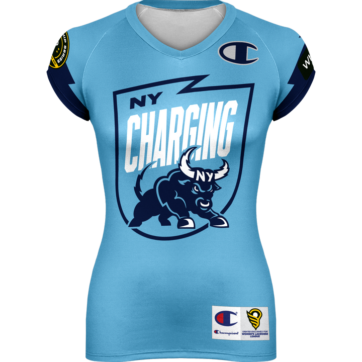 Champion 2025 New York Charging Player (Drop Down) Replica Jersey- Girls (Youth)