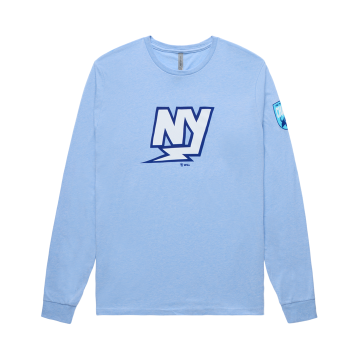 WLL New York Charging Wordmark L/S Tee