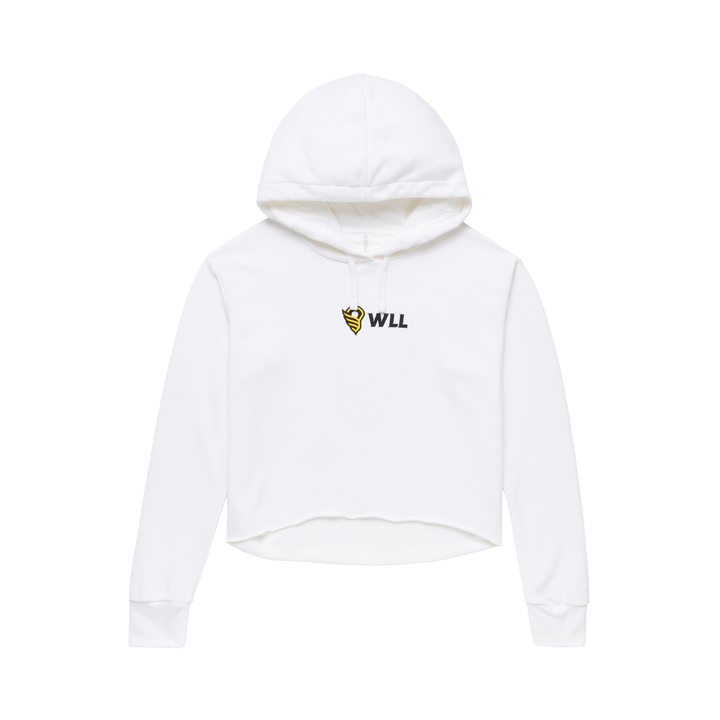 WLL Logo Crop Hoodie- Women's