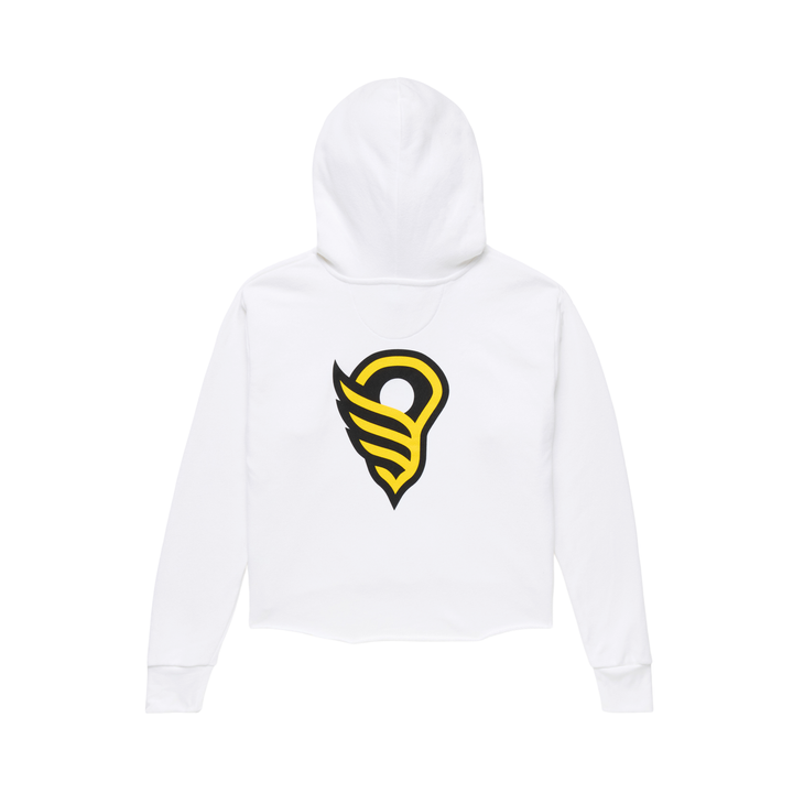 WLL Logo Crop Hoodie- Women's