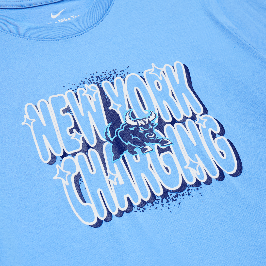 New York Charging Nike Youth Graphic Cotton Tee