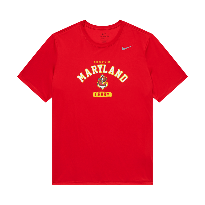 Maryland Charm Nike Dri-FIT Property Of Tee