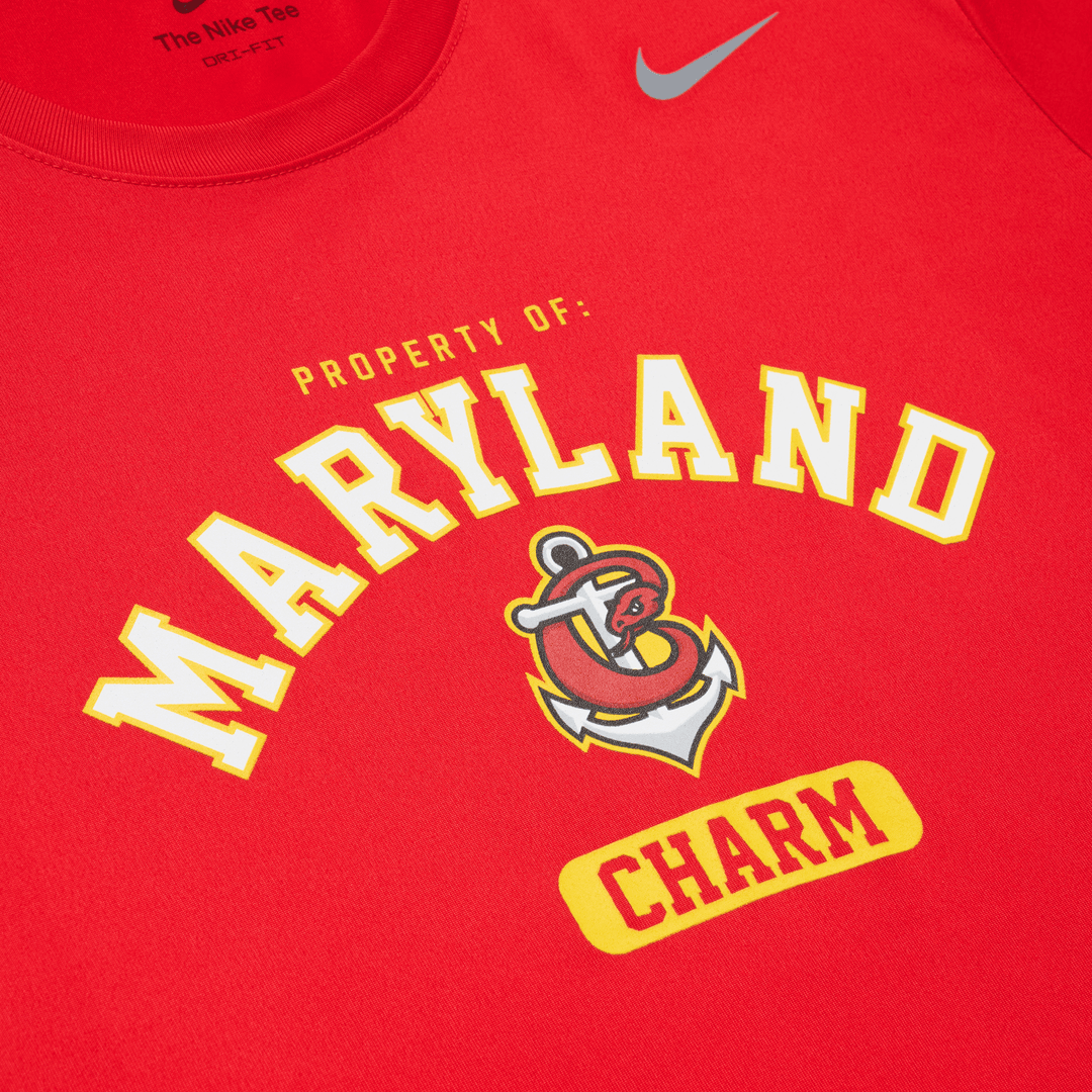 Maryland Charm Nike Dri-FIT Property Of Tee