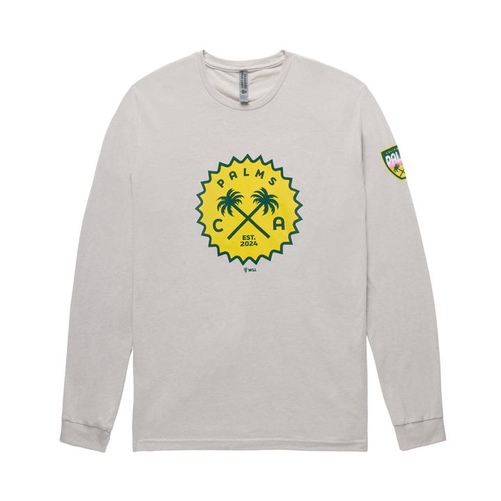 WLL California Palms Wordmark L/S Tee