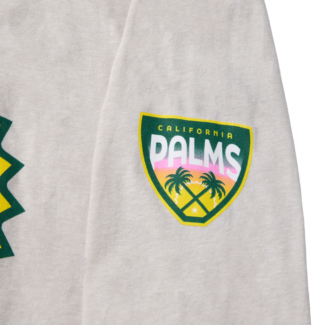 WLL California Palms Wordmark L/S Tee