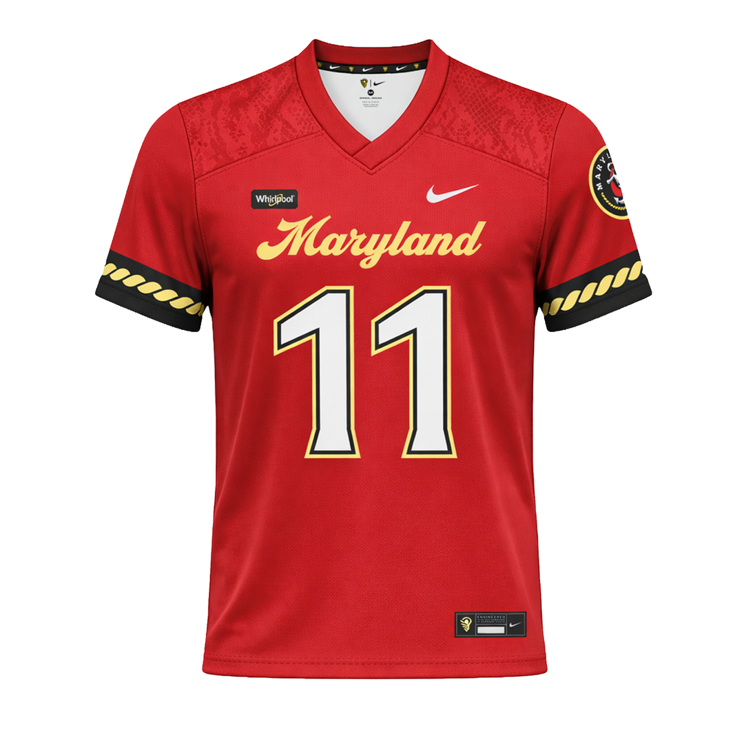 Black Maryland Charm 2026 Nike Replica Player Jersey - Youth
