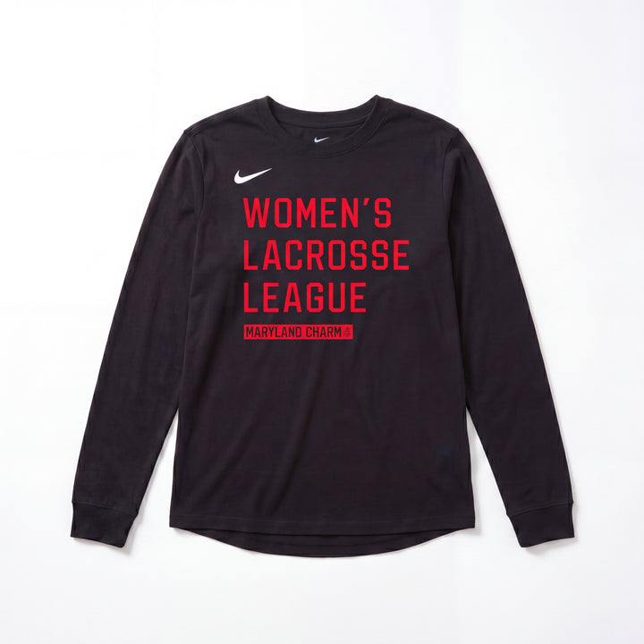 Maryland Charm Nike One Relaxed Stacked Long Sleeve Tee
